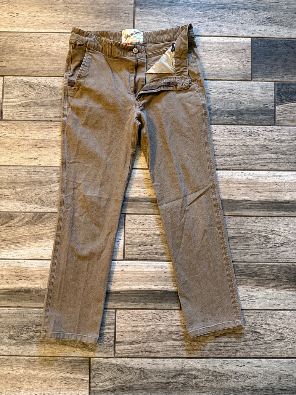 Duck Camp Men’s Brush Pants - Brown - 34R